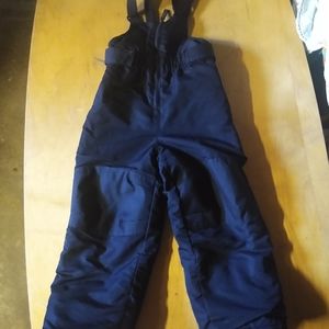 Like New 4T Black Cherokee Snow Bibs Pants